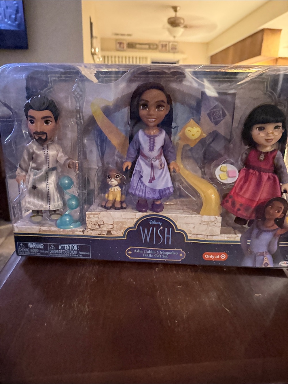 Disney Wish Asha & Friends Doll Set with Purple Outfits
